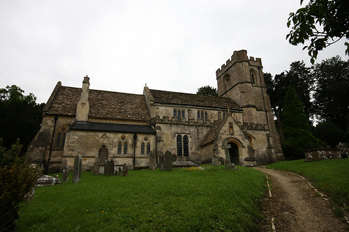 St Swithin's church Compton Bassett Church