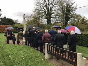 Compton Bassett Memorial service