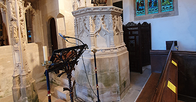 St Swithins Pulpit