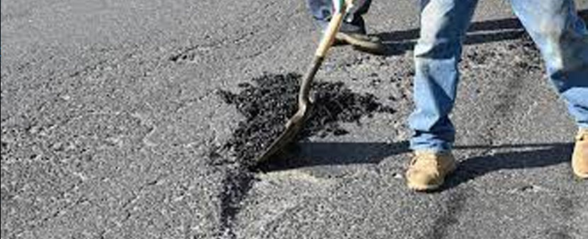 patching potholes
